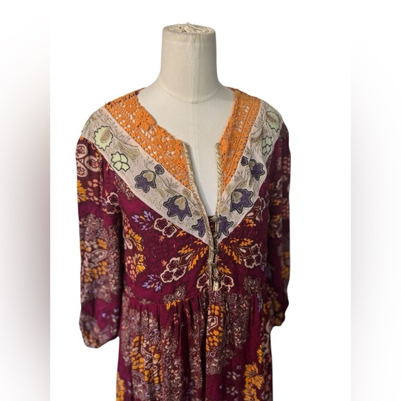 Maeve Meredith Embroidered Maxi Dress - Picture 3 of 11